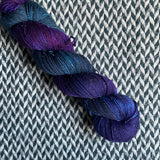 MOONLIT MERMAID -- Broadway sparkle sock yarn -- ready to ship