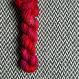 BROMELIAD -- Wave Hill zebra fingering yarn -- ready to ship