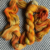 SQUASH BLOSSOM -- dyed to order yarn -- choose your yarn base