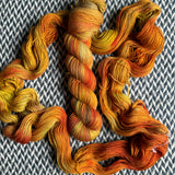 SQUASH BLOSSOM -- Times Square sock  yarn -- ready to ship