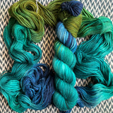 SEVEN YEAR ITCH -- dyed to order yarn -- choose your yarn base