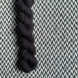 BLACKBIRD -- Half-Skein -- Greenwich Village DK yarn --ready to ship