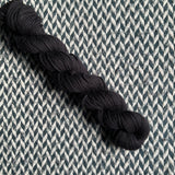 BLACKBIRD -- Half-Skein -- Greenwich Village DK yarn --ready to ship