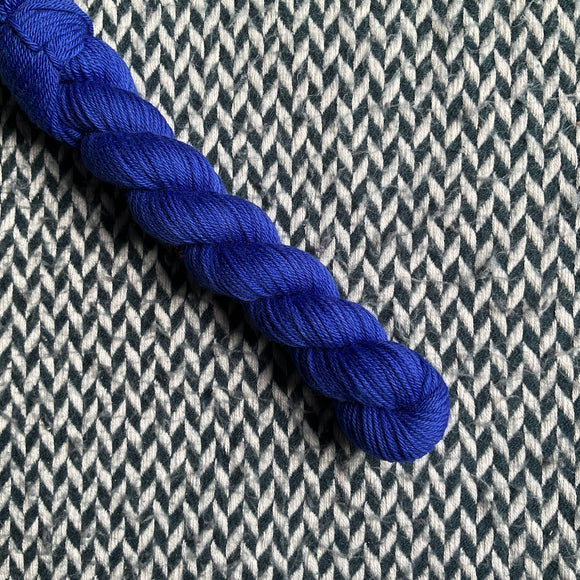 BLUE NOTE -- Half-Skein -- Kew Gardens DK yarn --ready to ship