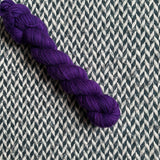 GRAPE JUICE -- Half-Skein -- Greenwich Village DK yarn --ready to ship