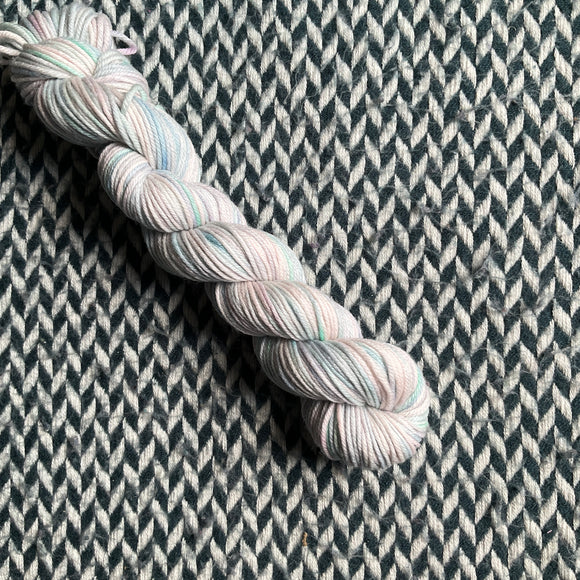 WHAT'S THE SCOOP? -- Half-Skein -- Greenwich Village DK yarn --ready to ship