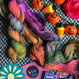 GHOST OF HALLOWEEN PAST -- Limited Edition Comeback-- pre-order hand-dyed yarn