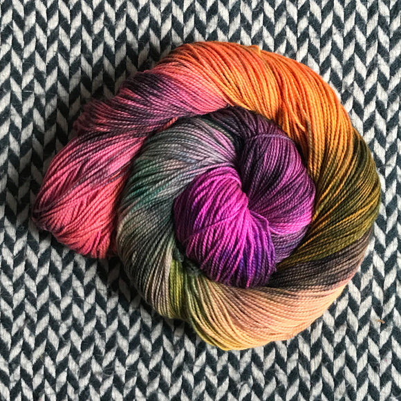 GHOST OF HALLOWEEN PAST -- Limited Edition Comeback-- pre-order hand-dyed yarn