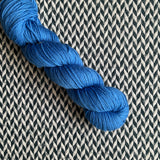 BLUE OF MY OBLIVION -- Kew Gardens DK yarn -- ready to ship