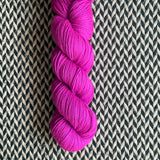 HIGHLIGHTER PURPLE -- Harlem sock yarn -- ready to ship