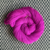HIGHLIGHTER PURPLE -- Harlem sock yarn -- ready to ship