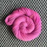 PINK RANGER -- dyed to order -- choose your yarn base