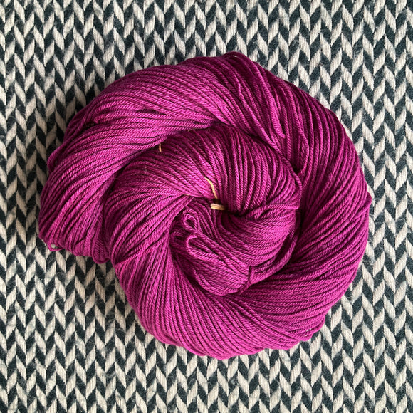 PLUM PUDDING -- dyed to order -- choose your yarn base