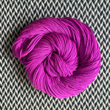 HIGHLIGHTER PURPLE -- Kew Gardens DK yarn -- ready to ship