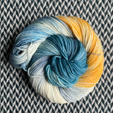 ANTARCTIC SUNSET -- dyed to order -- choose your yarn base