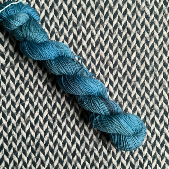 SOUTHERN OCEAN -- Half-Skein -- Times Square sock yarn -- ready to ship