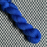 TRUE BLUE FRIEND -- dyed to order -- choose your yarn base