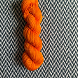 CARROT -- dyed to order -- choose your yarn base