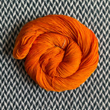 CARROT -- dyed to order -- choose your yarn base