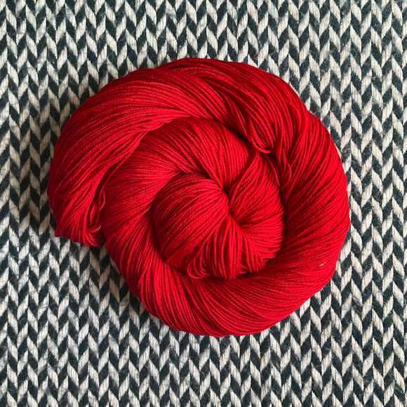 FLAMING -- dyed to order -- choose your yarn base