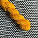 GOLD BRACELETS -- dyed to order -- choose your yarn base