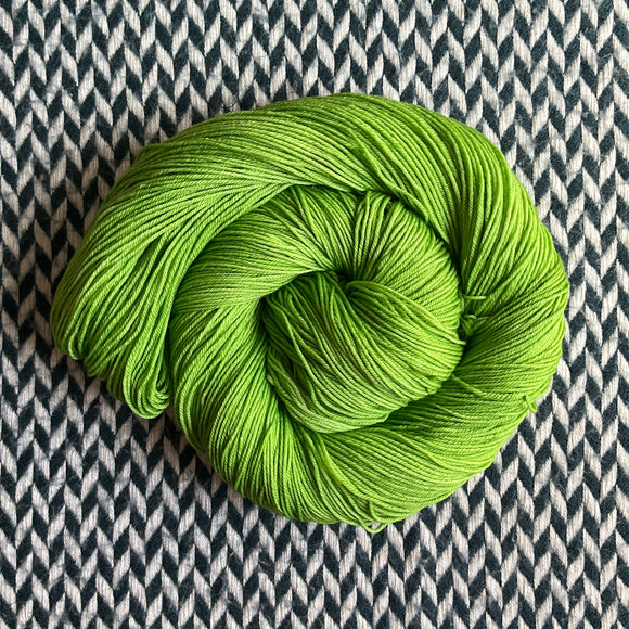 GRASS -- dyed to order -- choose your yarn base