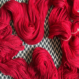 HEART ON FIRE -- dyed to order -- choose your yarn base