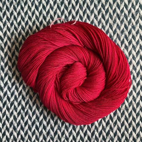 HEART ON FIRE -- dyed to order -- choose your yarn base