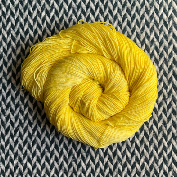 SUNFLOWER -- dyed to order -- choose your yarn base
