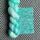 SEA GLASS -- dyed to order -- choose your yarn base