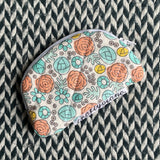 SPRINGTIME SYMPHONY -- small notion pouch with zipper -- ready to ship