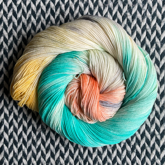 SPRINGTIME SYMPHONY -- dyed to order -- choose your yarn base