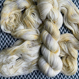 BUTTERED BAGEL -- Broadway sparkle sock yarn -- ready to ship