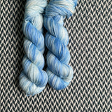 PICTURE PERFECT SKY -- dyed to order -- choose your yarn base