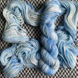 PICTURE PERFECT SKY -- Broadway sparkle sock yarn -- ready to ship