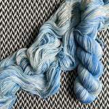 PICTURE PERFECT SKY -- Broadway sparkle sock yarn -- ready to ship