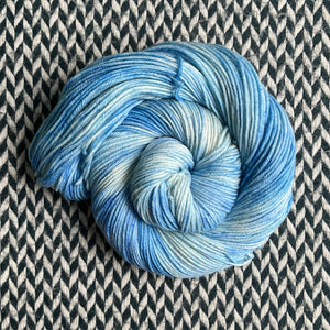 PICTURE PERFECT SKY -- dyed to order -- choose your yarn base