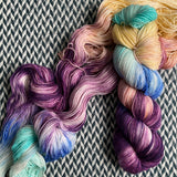 TWILIGHT SYMPHONY -- Broadway sparkle sock yarn -- ready to ship