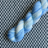 PICTURE PERFECT SKY -- Times Square sock yarn -- ready to ship