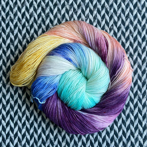 TWILIGHT SYMPHONY -- Times Square sock yarn -- ready to ship