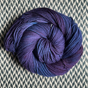 VIOLET VARIETY -- dyed to order -- choose your yarn base