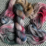 REMIX -- Broadway sparkle sock yarn -- ready to ship