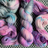 DAYDREAM MERMAID -- Broadway sparkle sock yarn -- ready to ship