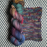 COVER BAND -- Tribeca sparkle DK yarn -- ready to ship