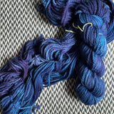 VIOLET VARIETY -- Flushing Meadows bulky yarn -- ready to ship