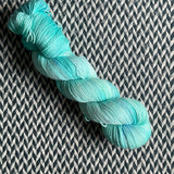 SEA GLASS -- Broadway sparkle sock yarn -- ready to ship