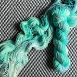 SEA GLASS -- Times Square sock yarn -- ready to ship