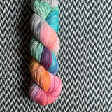 SUNSET BEACH -- Broadway sparkle sock yarn -- ready to ship