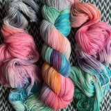 SUNSET BEACH -- Broadway sparkle sock yarn -- ready to ship