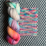 SUNSET BEACH -- dyed to order -- choose your yarn base